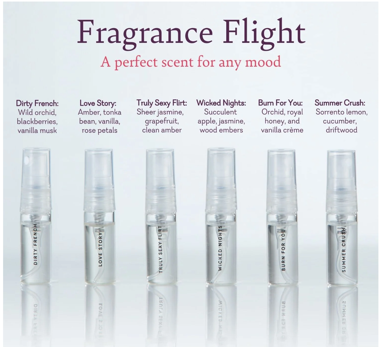 Fragrance Flight